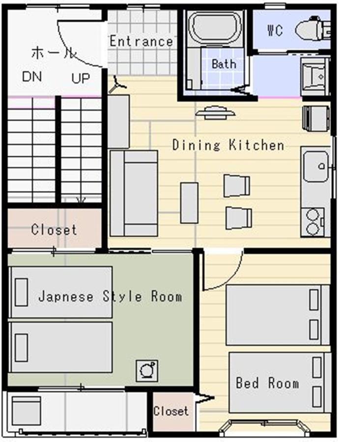 Apartamento Cozy House J Osaka Exterior foto